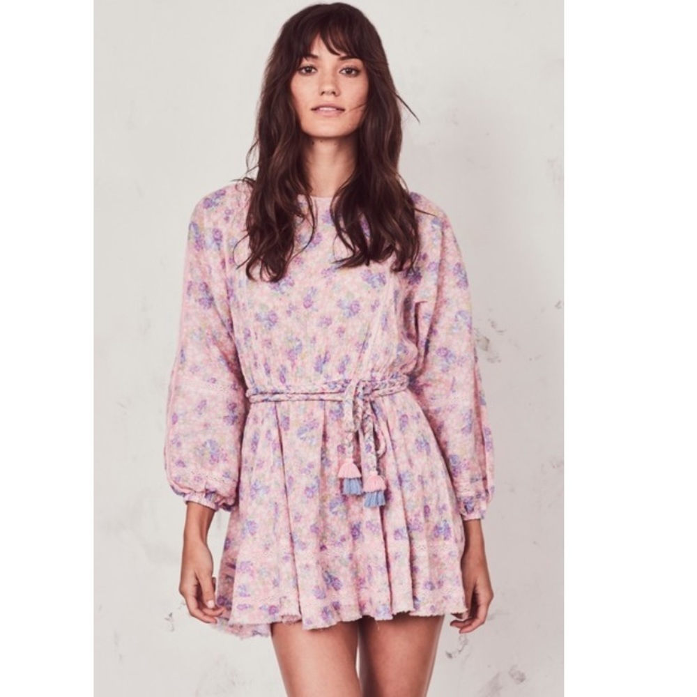 LoveShackFancy Noelle Dress XS